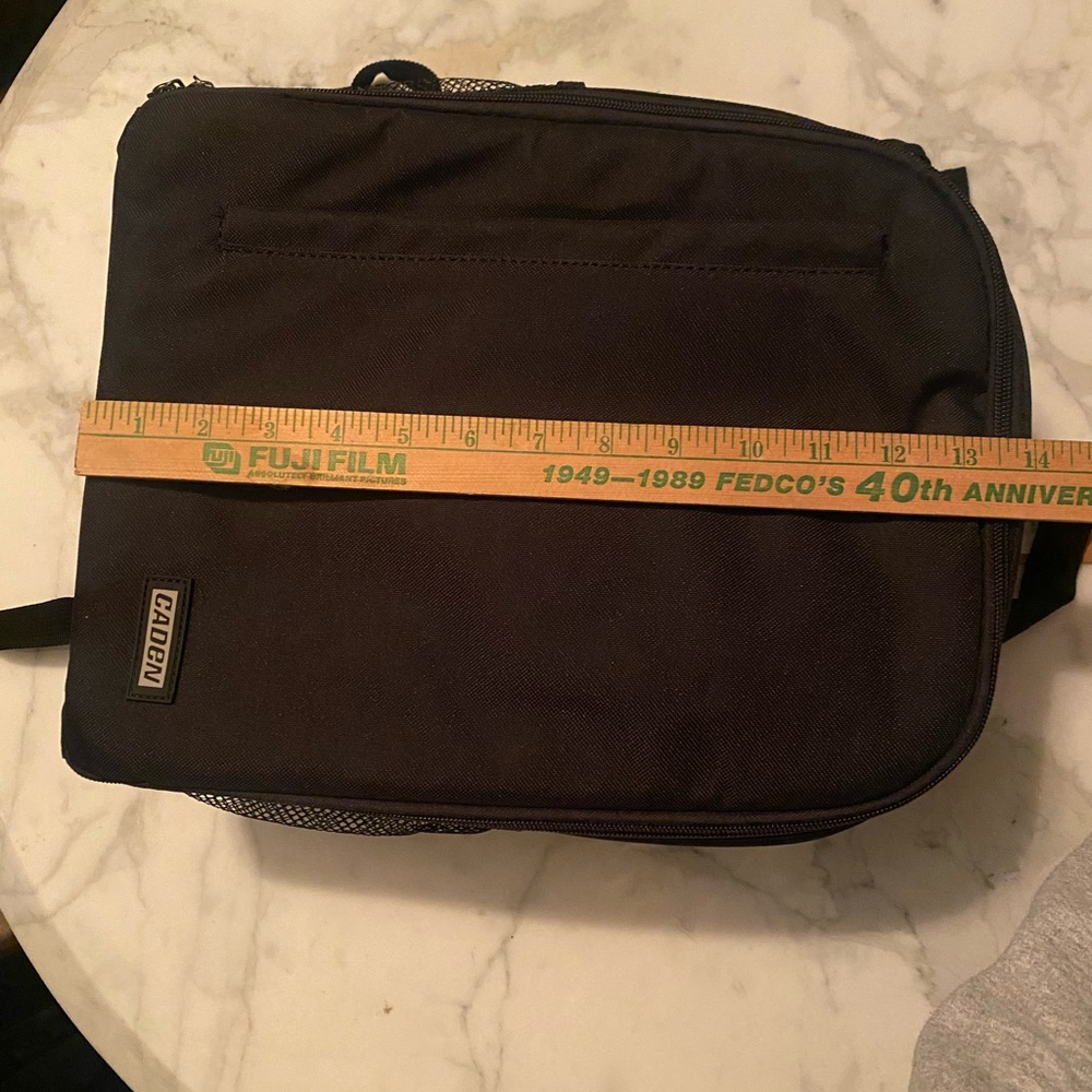 CADEN Camera Backpack black - Picture 5 of 10